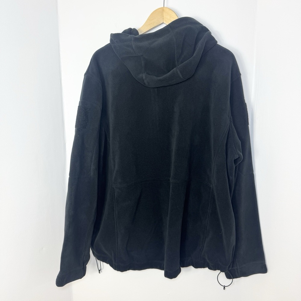 BÆRSKIN Tactical Full Zip Fleece Hoodie Jacket 4.0 Black XL Outdoor 340gsm - Picture 2 of 12